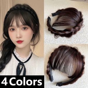 【PrettySet】Wig Băng Đô Tóc Mái Băng Đô Tóc Giả Kẹp Tóc Nối Tua Rua Cho Nữ Phụ Kiện Tóc Nối Phụ Kiện Tóc Kẹp Tóc