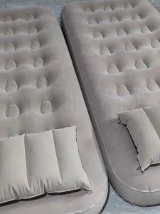 Automatic Inflating Mattress Spliced Single/Double Bed Outdoor Increased Hheight Camping Bed MTFUJI