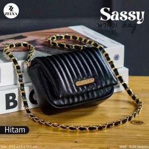 SASSY MINI BAG TAS WANITA SLINGBAG TERBARU BY ZELYA✅BISA COD