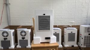 Máy lạnh tủ điện khô EA COOLING CAWS 300W 500W 800W – Bản tiêu nước – cho máy CNC
