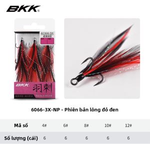 Móc Cá Có Gai Bền Đôi Ba Lớp