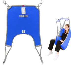 Ehucon Assistive Patient Lift Divided Leg Sling with Lower Back Lift Sling for Transfer and Positioning and Lifting 500lb Weight Capacity