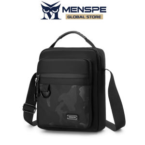 MENSPE กระเป๋าสะพายข้างผ้ากระเป๋าสะพายด้านหลังสำหรับผู้ชายแฟชั่นกระเป๋ากระเป๋าลำลองผู้หญิงจุของได้เยอะกันน้ำน้ำหนักเบากระเป๋าถนนลำลองสำหรับการเดินทางกลางแจ้ง