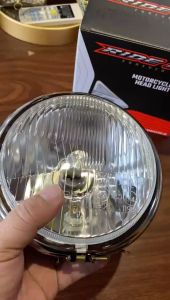 LAMPU DEPAN CB GL MP TIGER JUTE CB GL MP TIGER SCORPIO VIXION 5.75 KACA DATAR HEADLAMP LED RIDE IT