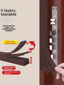 Soundproofing Anti-collision Strip for Door Frames