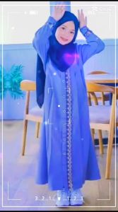 Rahma Dress Kids Terbaru 2023: Gamis Anak Bahan Shakila Premium