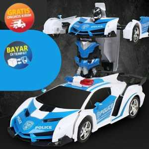 KENZY - KP129 2 IN 1 LISTRIK RC MOBIL TRANSFORMASI ROBOT ANAK LAKI-LAKI