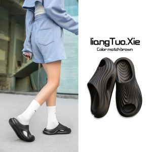 You Jump Mens Summer Outdoor Indoor Home Anti-Slip Comfortable Odorless Slip-On Sandals Casual Style EVA Material