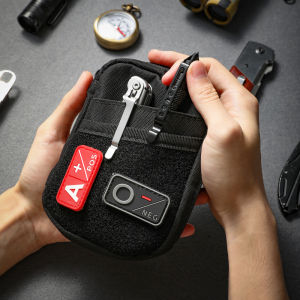 Kosibate Small EDC Organizer Pouch Pocket for Men Utility EDC Pouch Organizer for Multitools