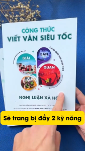 Sách in màu (Combo 2 Cuốn) - Công Thức Viết Văn Siêu Tốc - dành cho học sinh cấp 2