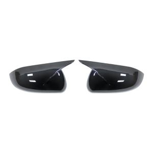 Side Rear View Mirror Cover Caps Signals For KIA K2 KX CROSS 2017-2020 RIO 4 2017-2023 Bright Black Mirror Case Car Accessories