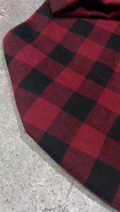 Kemeja Flanel kotak merah hitam terbaru