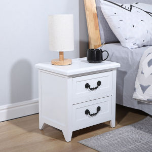 Nordic Style Small Bedroom Nightstand Modern Minimalist Storage Cabinet Long 40*30cm High 42/54cm Fully Assembled Bedside Table