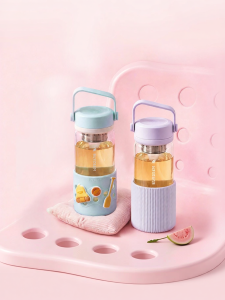 BUYDEEM | Tea Water Separation High Aesthetic Women Glass Tea Cup