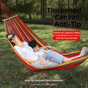 LUTUMEI | Thickened Anti-Roll Outdoor Swing Chair for Adults and Kids with Strengthened Ropes