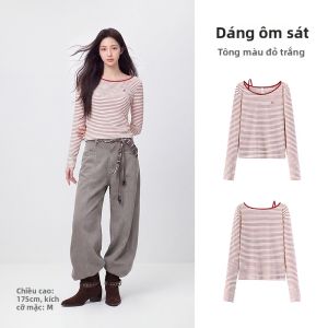 Semir | Áo Thun Tay Dài Ôm Asymmetrical
