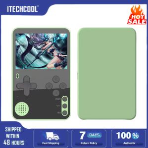 【itechcool】🔔Mini Pocket Games Console USB Charging Wireless Game Machine 2.4in Colorful Screen Retro Gaming Console for Boys Girls