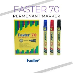 Faster 70 / Permanent Marker / Permanent Marker Pen / Fine Point Marker Pen (1pc)