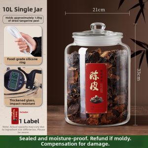 KuaKe | Food Grade Citrus Peel Storage Jar