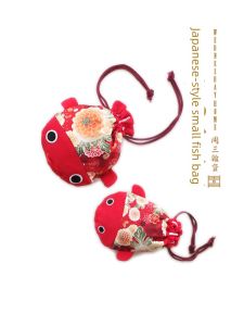 Jewelry Japanese Crepe Sundries Plaything Brocade Bag