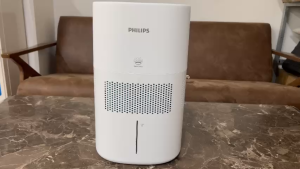 Máy tạo độ ẩm công nghệ NanoCloud tia UV Philips HU5969 dùng cho phòng 85m2 - Dung tích 5 lít - Hàng nhập khẩu