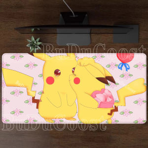 Bandai | Mouse Pad Pikachu Pokemon Large XXL HD printing Mousepad overlock Laptop Gaming Office Carpet Computer Keyboard e-sports DeskMat