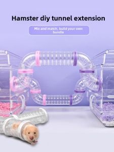VOA | Hamster Tunnel Set with Transparent Connection Tubes and Maze