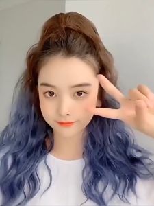 KeraSys แฮร์พีช หางม้า แบบหนีบ ลอนมาม่า วิกผมหางม้าปลอม เมอร์เมด สไตล์เกาหลี (พร้อมส่ง) ยาว 40-60cm สวยเป็นธรรมชาติ