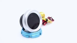 52mm Car Gauge Water Temperature Gauge Voltmeter Oil Pressure Meter Fuel Level Gauge for 12V24V Car Marine Boat Truck Auto Gauge