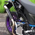 Knalpot amitashi Aerox Vario Nmax Adv Pcx Beat Mio Leheran samlong Ngacung. 