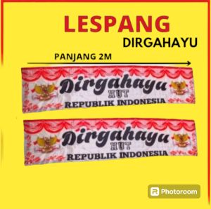 lespang dirgahayu ukuran 2mx50cm