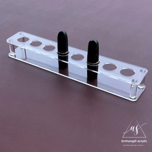 Acrylic High Transparent Lipstick Display Stand Nail Polish Perfume Sample Lip Gloss Eyeliner Liquid Shelf Makeup Mascara Display