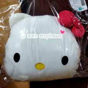 😪 ~ หมอนผ้าห่มซุกมืออุ่นนุ่ม Kitty / My melody / Pom Pom Purin ( พรีเมี่ยม 7- eleven )ลาย Sanrio Character