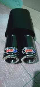knalpot racing hronel HR7 EXHAUST BLACK SERIES