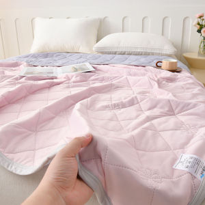 Ultra-Soft Summer Cooling Blanket - Lightweight Breathable Easy Care Cooling Blanket For Hot Sleepers Cooling Thin Quilt