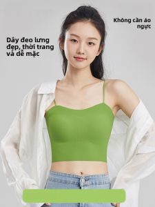 MiiOW | Áo ba lỗ lụa băng không dây Catman dành cho nữ mùa hè không cần mang áo ngực che chắn mỡ thừa lưng mát mẻ