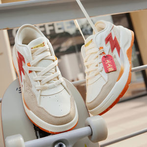 361 Degrees Mens Casual Leather Red Sports Shoes Sneskers 672516607