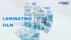 Yasen Laminating Film ID Size Glossy 100 Sheets 125/250 Microns for Cards Photos Tags