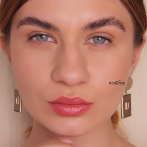 COD | EyeShare softlens lensa 14.2MM BARBIE series gray brown soflen Model terlaris murah lensa kontak Yearly Use