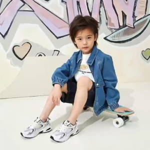 ZJ Korean Fashion Sports NB Mesh Breathable Rubber Shoes For kids　#530