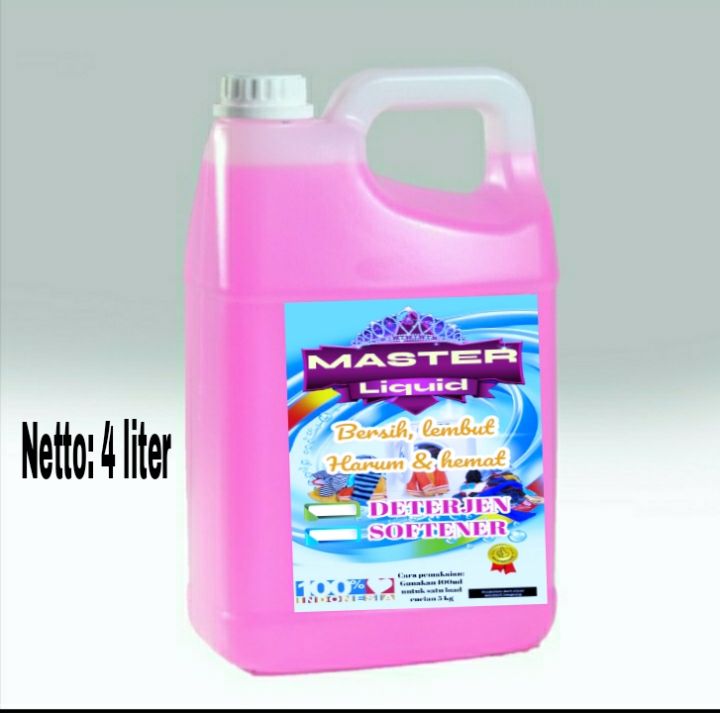 Murah deterjen cair pink 4 liter | Lazada Indonesia