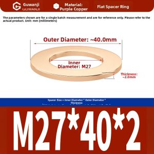 GUWANJI | Full Copper Marine and Watch Sealing Washer