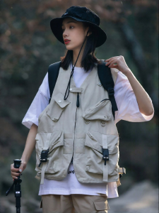 AOGZ | Magnetic Closure Mens Outdoor Vest