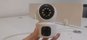 South Ocean Wifi/4G Sim Card Dual Lens 5MP Wireless CCTV Camera Motion Detection Color Night Vision Security Camera 360 CCTV Connect Phone