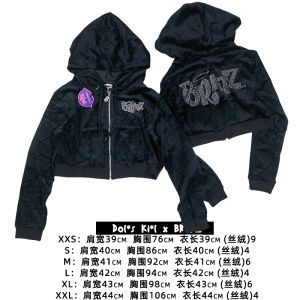 Loose Fit Hoodie Jacket Cosmichoney Brand Y2K Style Harajuku Flavor Trendy Long Sleeve Zipper Closure Casual Outerwear