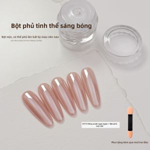 GAOY | Gel Móng Tay Mint Green Cream Brulee Kết Tinh Sáng Bóng