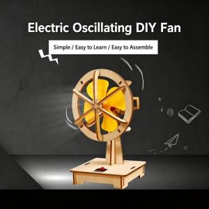 DIY Electric Shaking Fan Science Experiment Model Kit for Kids - Educational STEM Handcraft Project for Students Toy Kids Gift
