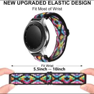 20 22mm Elastic Nylon Strap Loop For SUUNTO VERTICAL Watch Band SUUNTO 9 5 PEAK PRO 3 Fitness RACE DLC Soft Bracelet Accessories