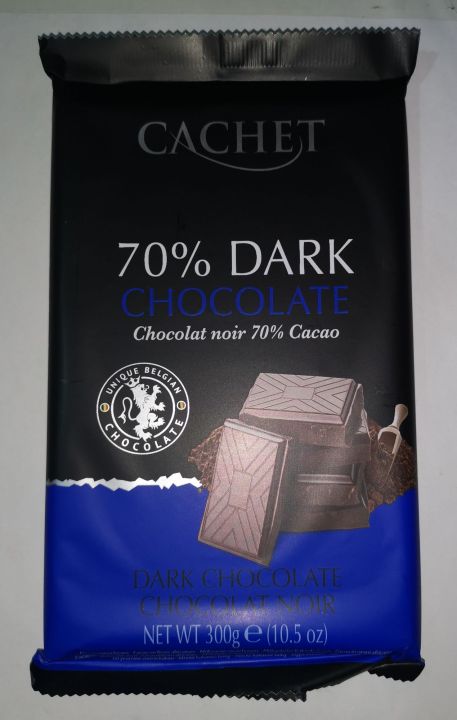 INTRODUCTORY%20SALE!%20Cachet%20Premium%20BELGIAN%20Chocolate%C2%A0180g%20(70%25%20Dark%20Chocolate)%201%20BAR%20-%20Image%205