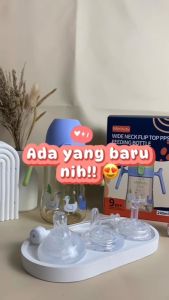 Momosee Botol Minum Anak 3IN1: Botol Susu PPSU Multifungsi Anti Kolik BPA Free 240ml/300ml BB29 BB30